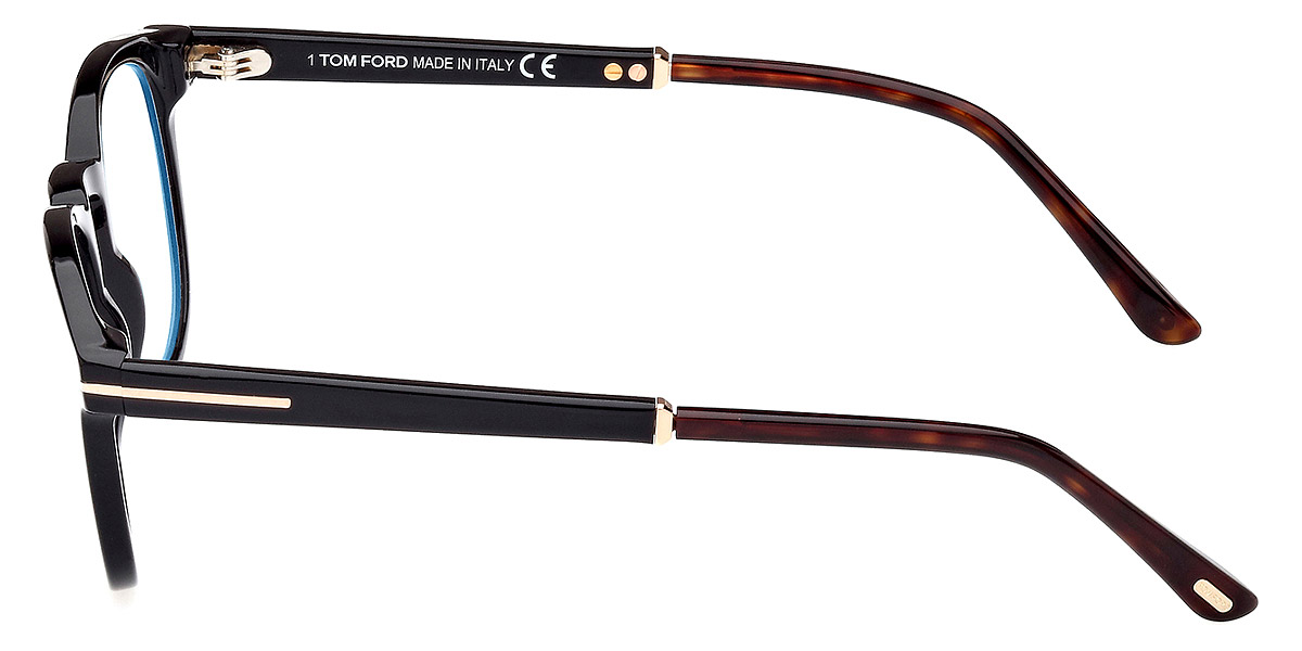 Color: Shiny Black/Shiny Rose Gold/T Logo (005) - Tom Ford FT5891-B00549