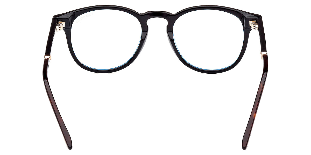 Color: Shiny Black/Shiny Rose Gold/T Logo (005) - Tom Ford FT5891-B00549