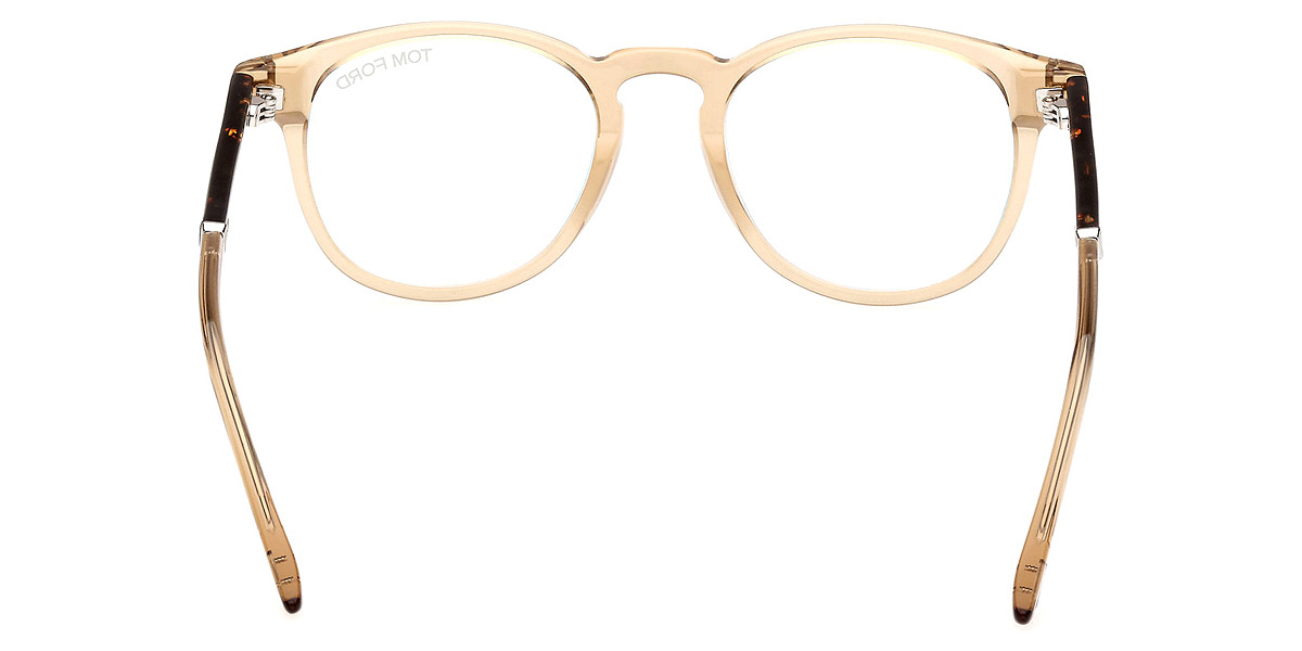 Color: Transparent Beige/Palladium/T Logo (047) - Tom Ford FT5891-B04749