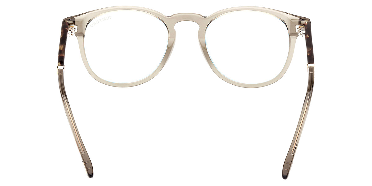 Color: Transparent Olive/Shiny Rose Gold/T Logo (095) - Tom Ford FT5891-B09549