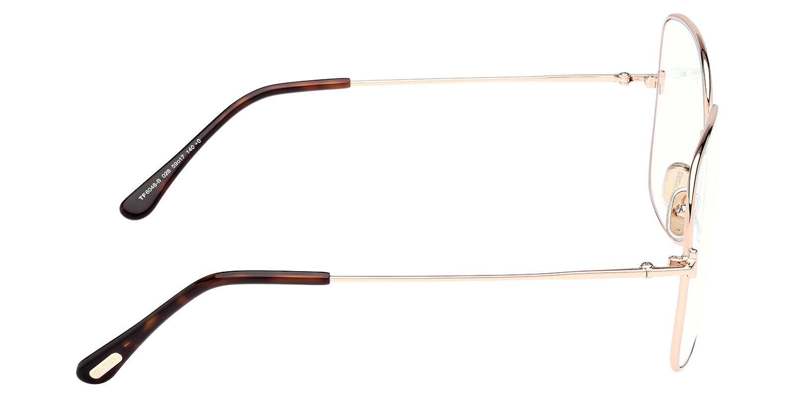 Color: Shiny Rose Gold (028) - Tom Ford FT6048-B02859