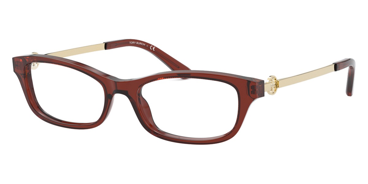 Color: Transparent Dark Brown (1800) - Tory Burch TY2106180052