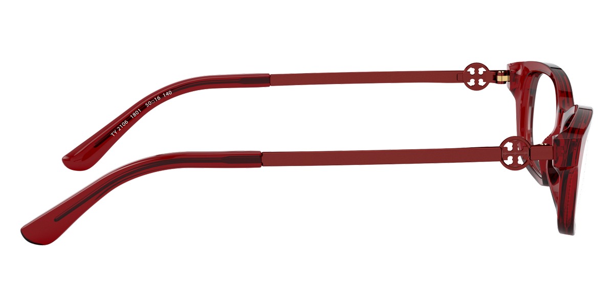 Color: Transparent Red (1801) - Tory Burch TY2106180150