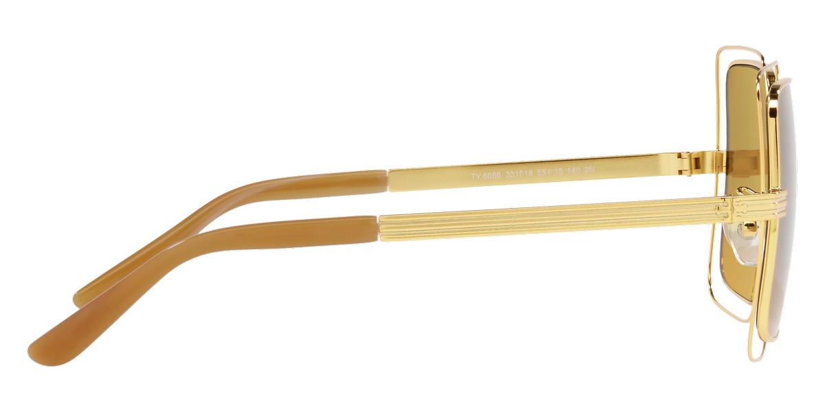 Amazon.com: Tory Burch Eyeglasses TY 1076 3339 Shiny Gold