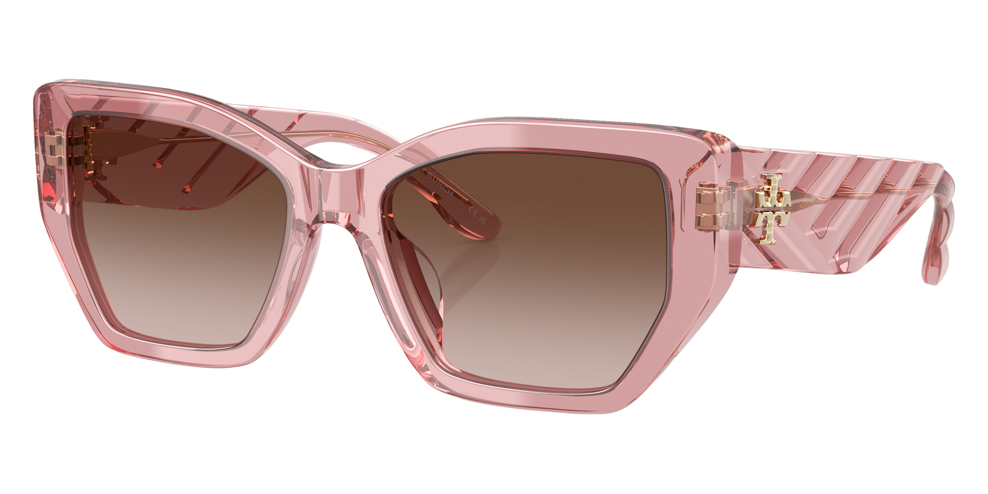 Color: Transparent Light Pink (202113) - Tory Burch TY7187U20211353