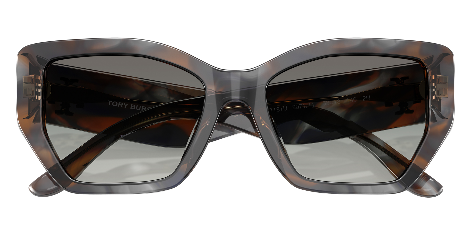 Color: Blue Smoke Tortoise (207111) - Tory Burch TY7187U20711153