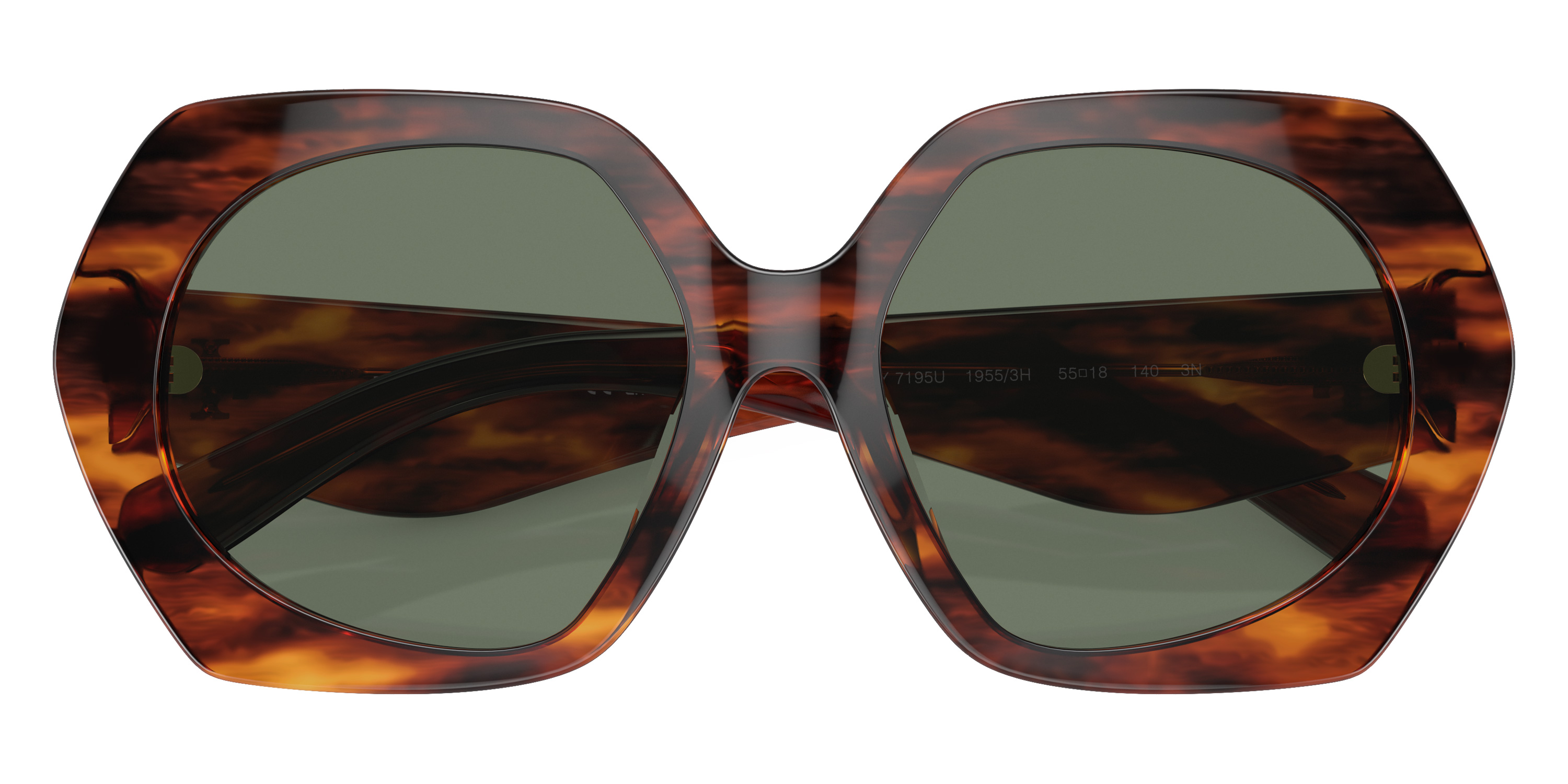 Color: Dark Wood (19553H) - Tory Burch TY7195U19553H55