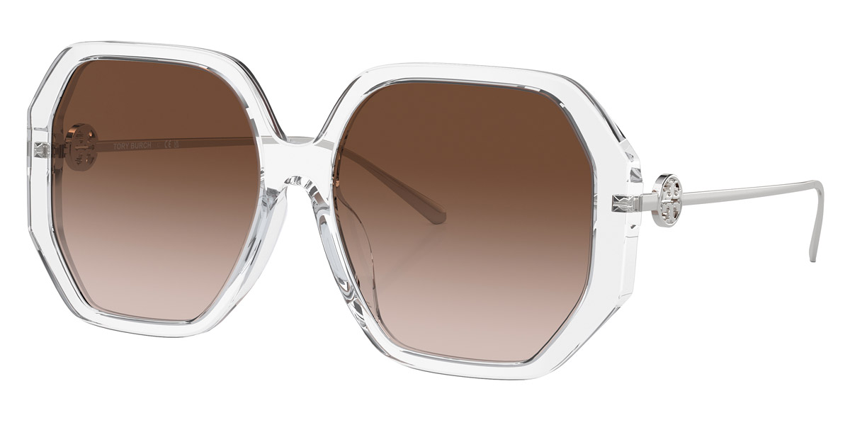 Color: Clear/Silver (197913) - Tory Burch TY7204D19791357