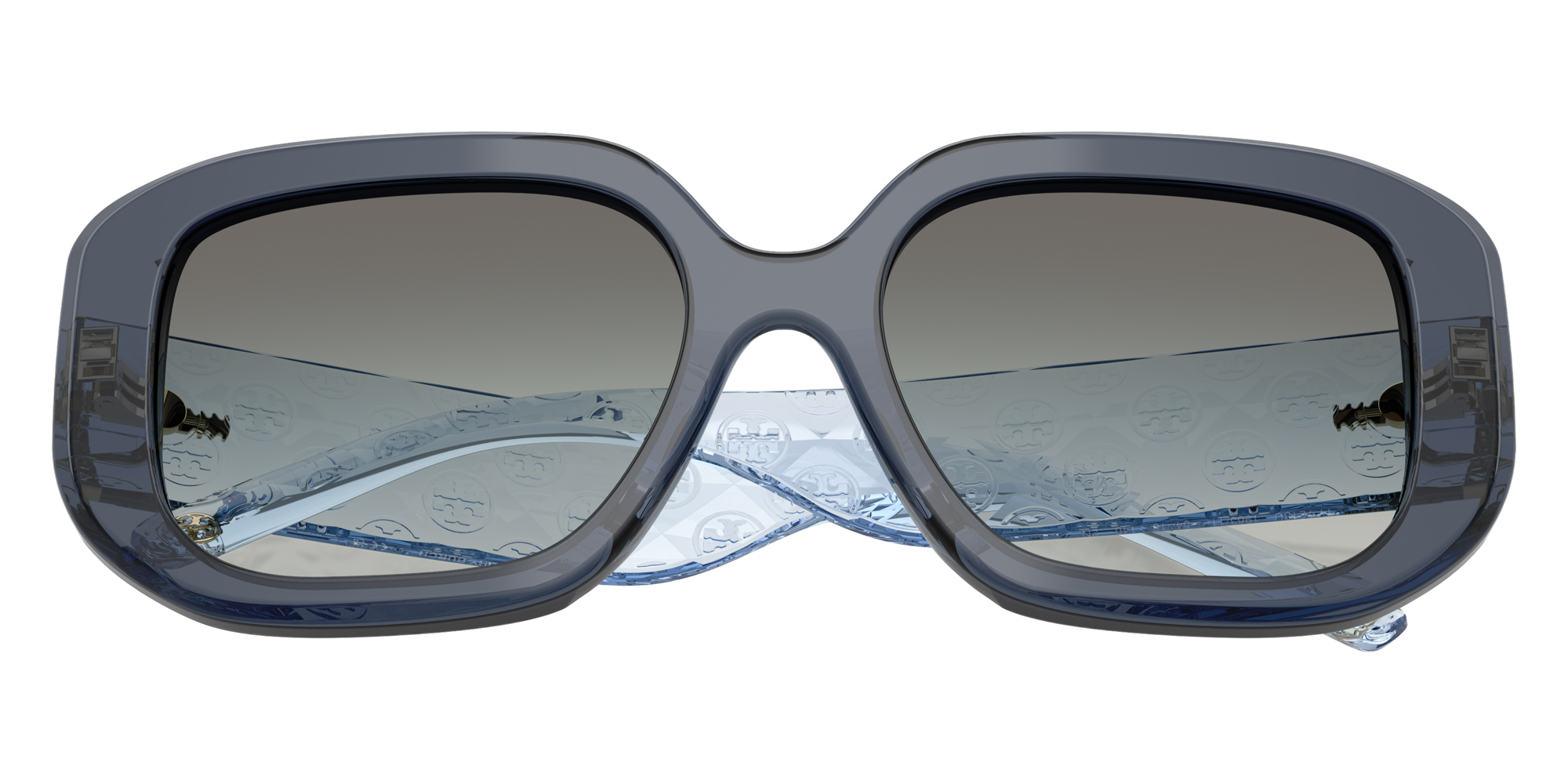 Color: Transparent Blue (196311) - Tory Burch TY7218U19631154