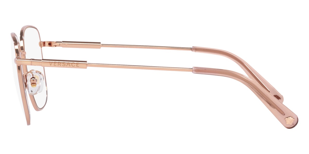 Versace™ VE1281 1412 56 Rose Gold Eyeglasses