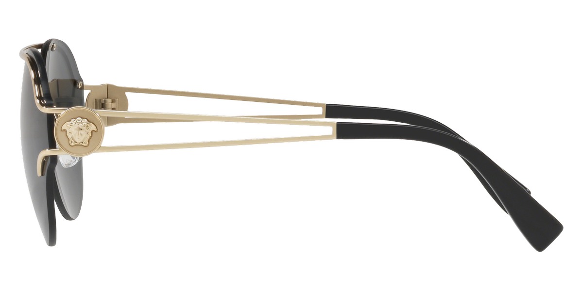 Versace VE2184 125287 61 Pale Gold Sunglasses