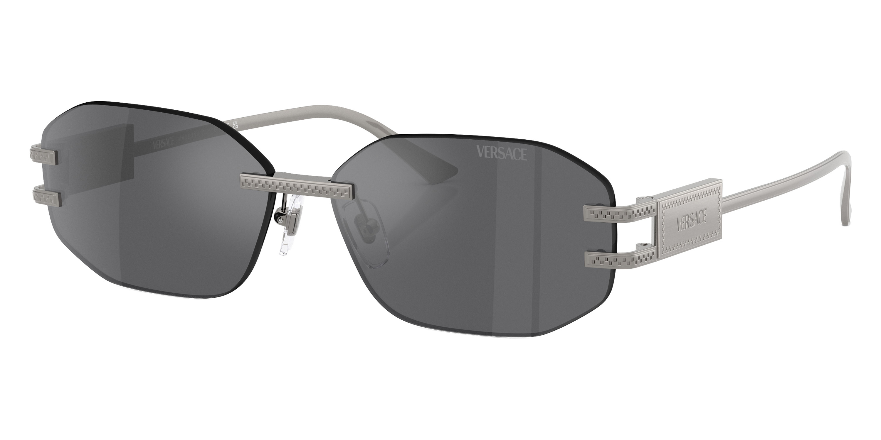 Color: Gunmetal (10016G) - VERSACE VE227410016G58
