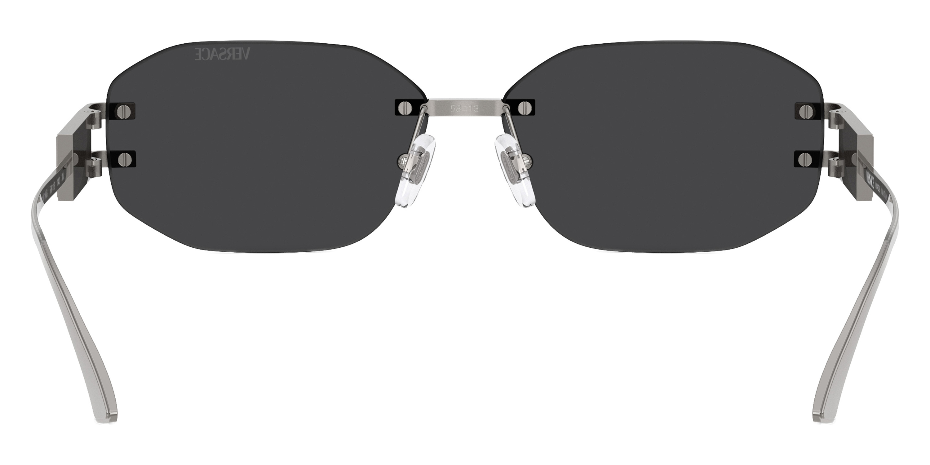 Color: Gunmetal (10016G) - VERSACE VE227410016G58