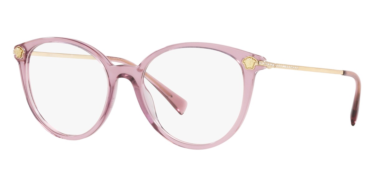 Versace™ VE3251B 5279 52 Transparent Violet Eyeglasses