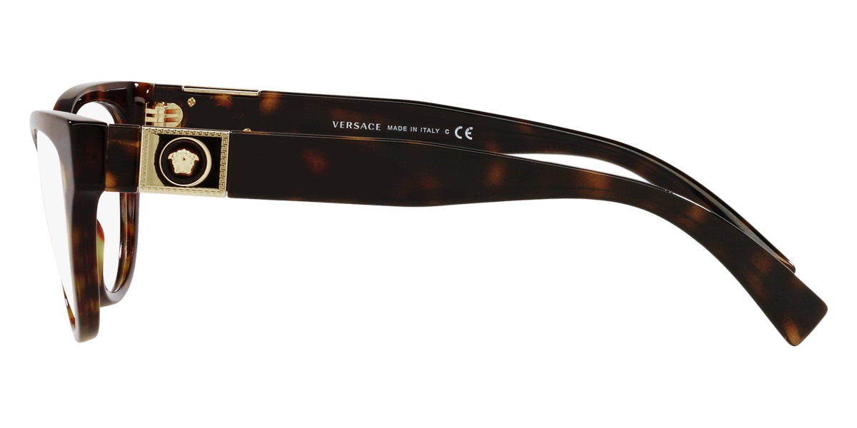 Versace™ VE3296 108 54 Havana Eyeglasses