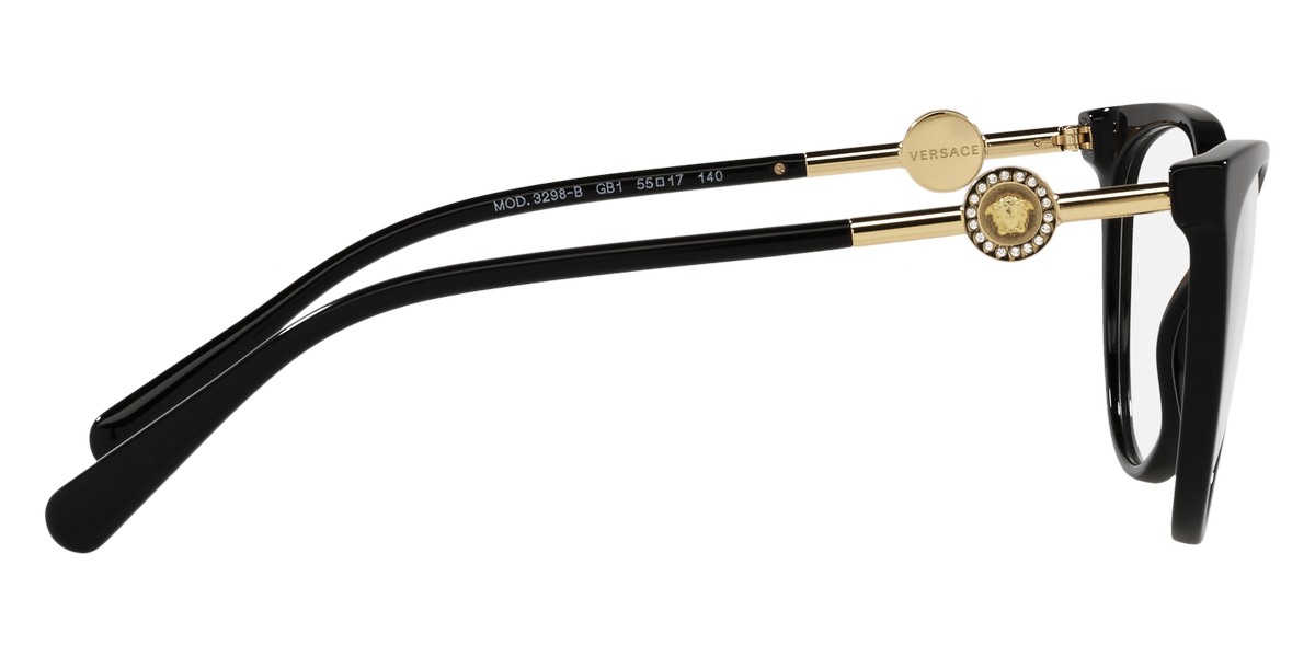 Color: Black (GB1) - Versace VE3298BGB155