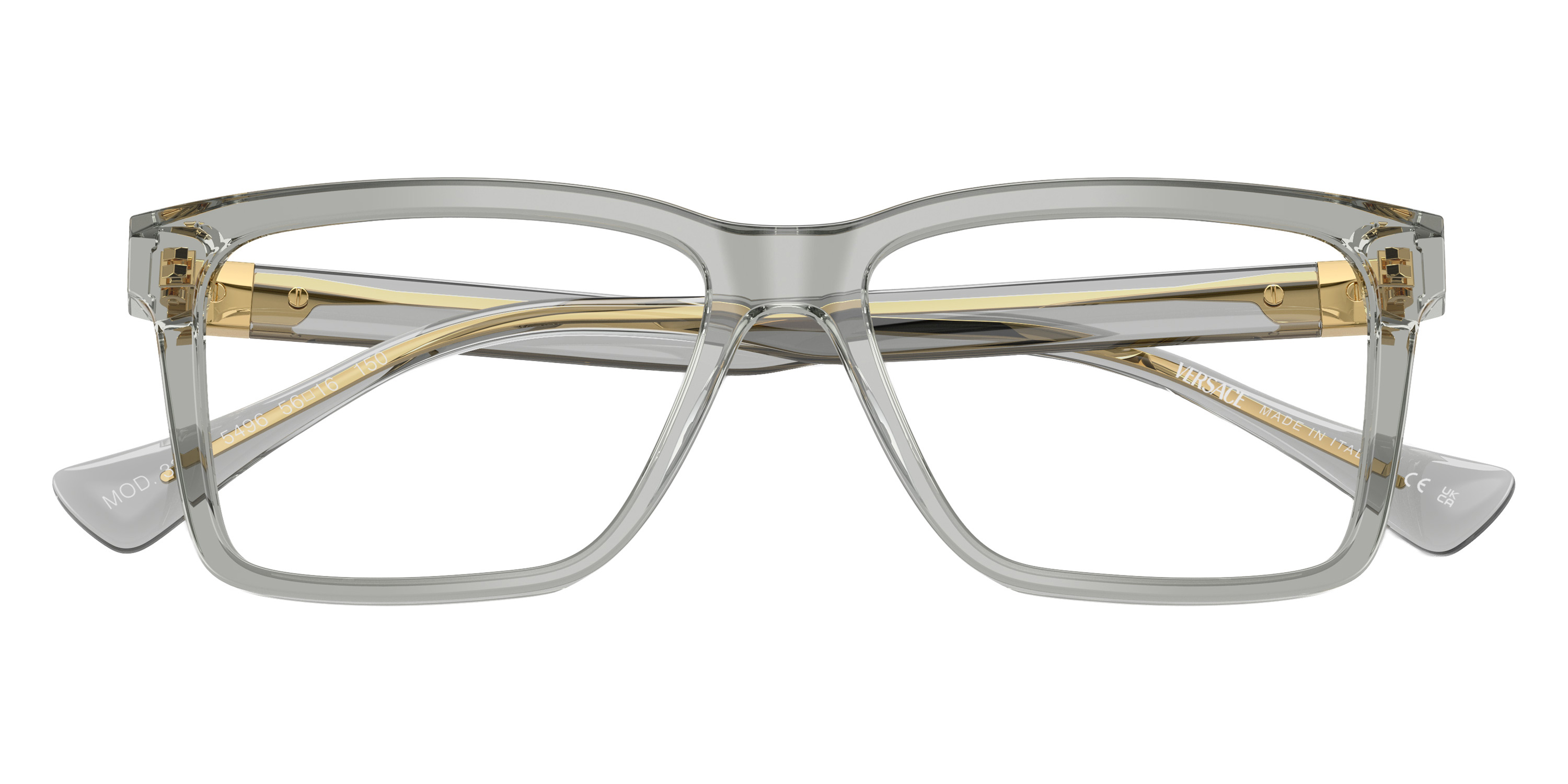 Color: Transparent Gray (5496) - VERSACE VE3328549656