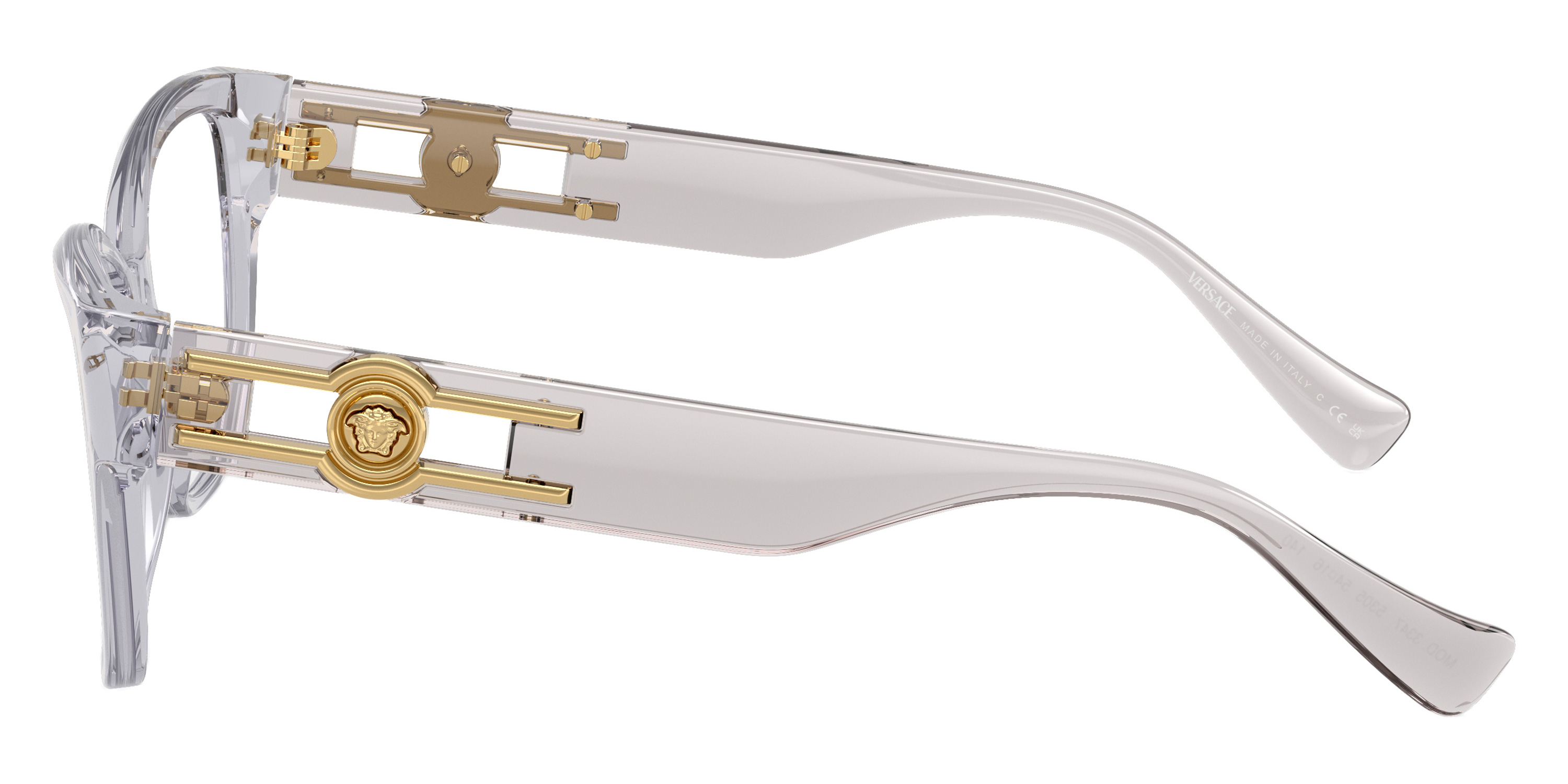 Color: Light Gray Transparent (5305) - VERSACE VE3347530554