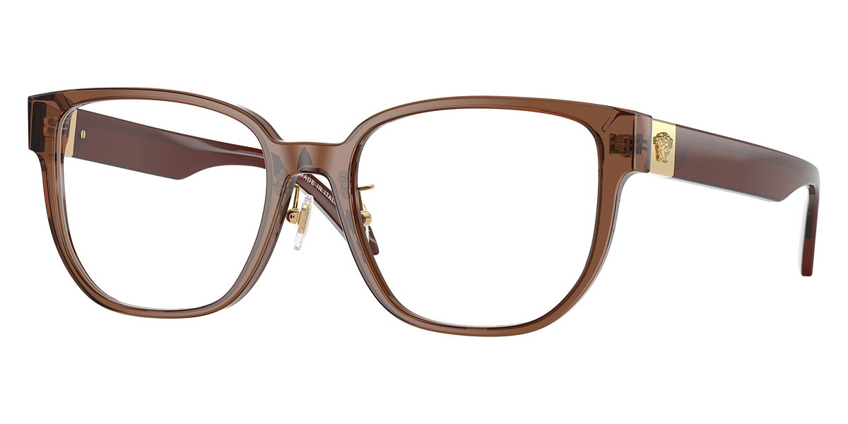 Color: Transparent Dark Brown (5028) - Versace VE3360D502854