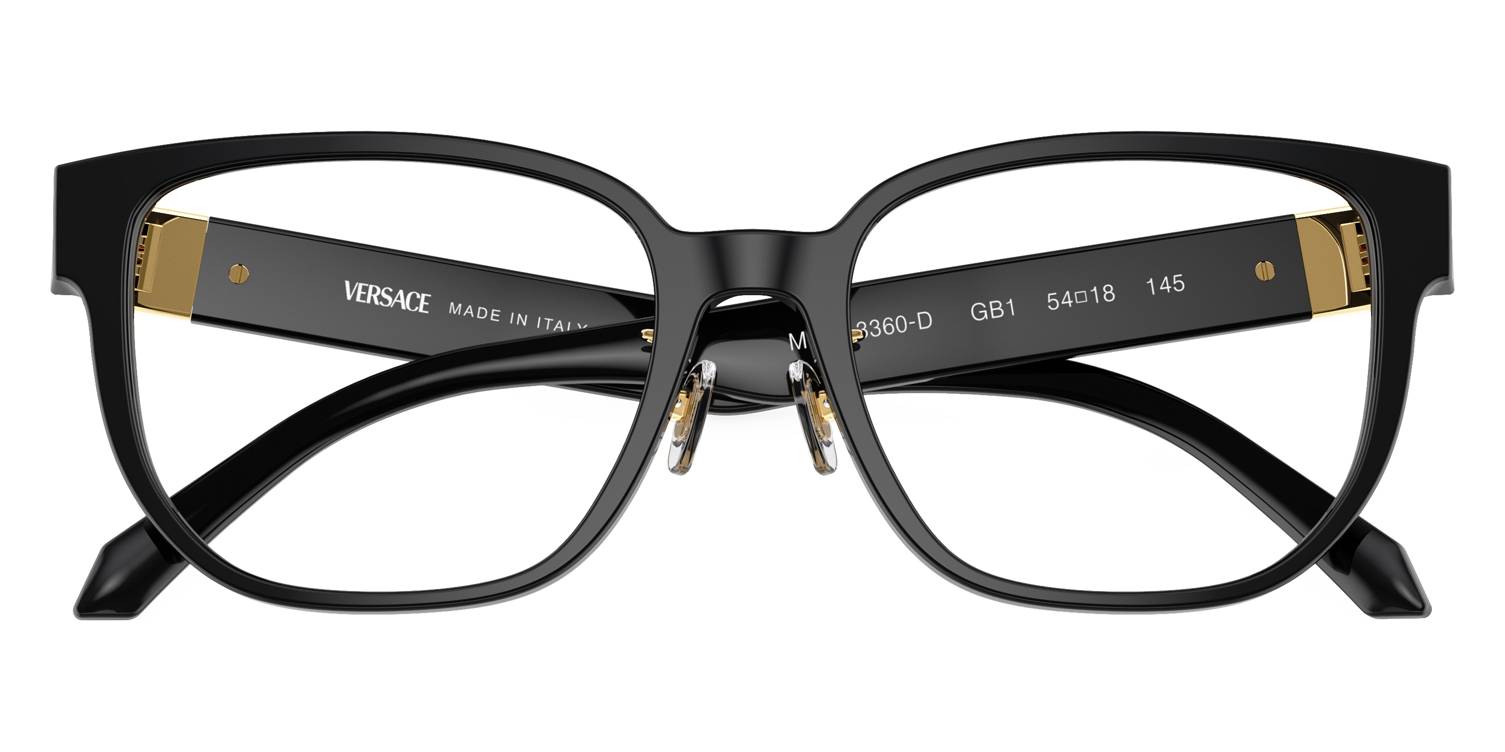 Color: Black (GB1) - Versace VE3360DGB154