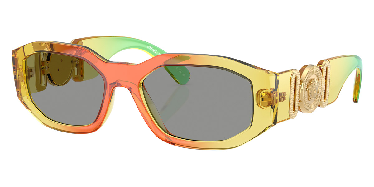 Color: Gradient Yellow/Red/Green (5530/1) - Versace VE43615530/153