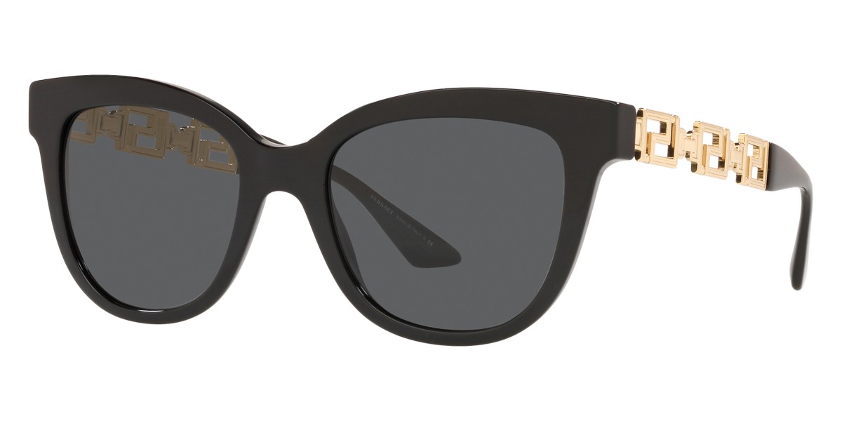 Versace™ VE4394 GB1/87 54 Black Sunglasses