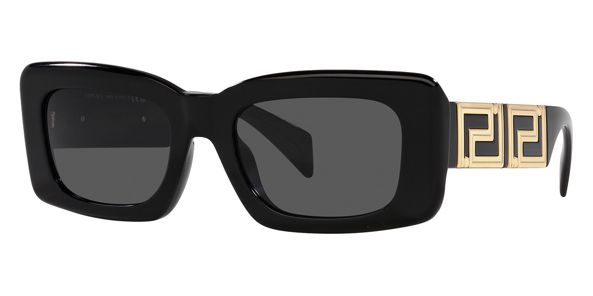 Versace™ VE4444U GB1/87 54 Black Sunglasses