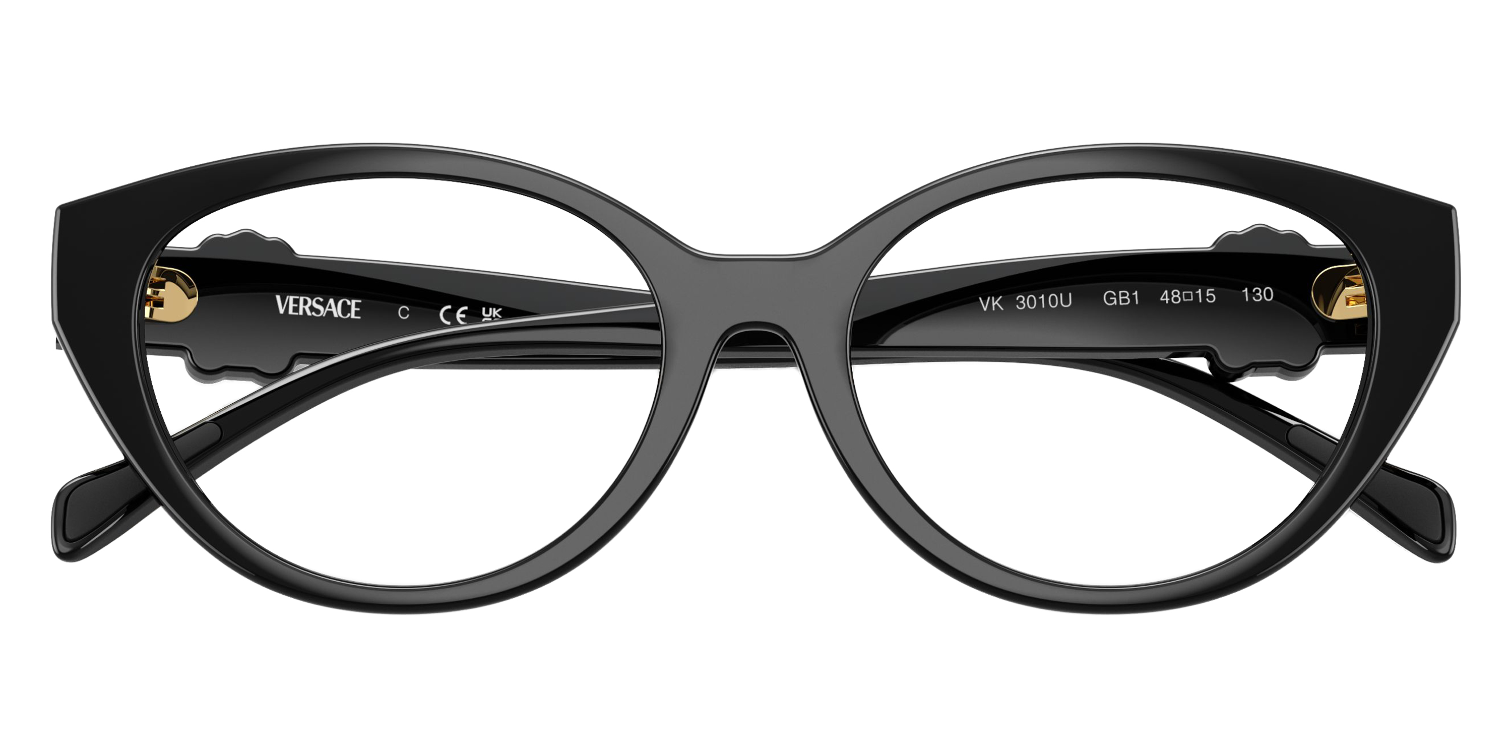 Color: Black (GB1) - Versace VK3010UGB146