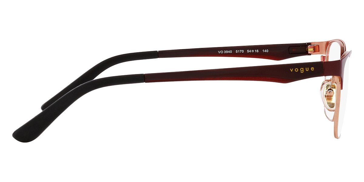 Color: Top Bordeaux/Rose Gold (5170) - Vogue VO3940517054