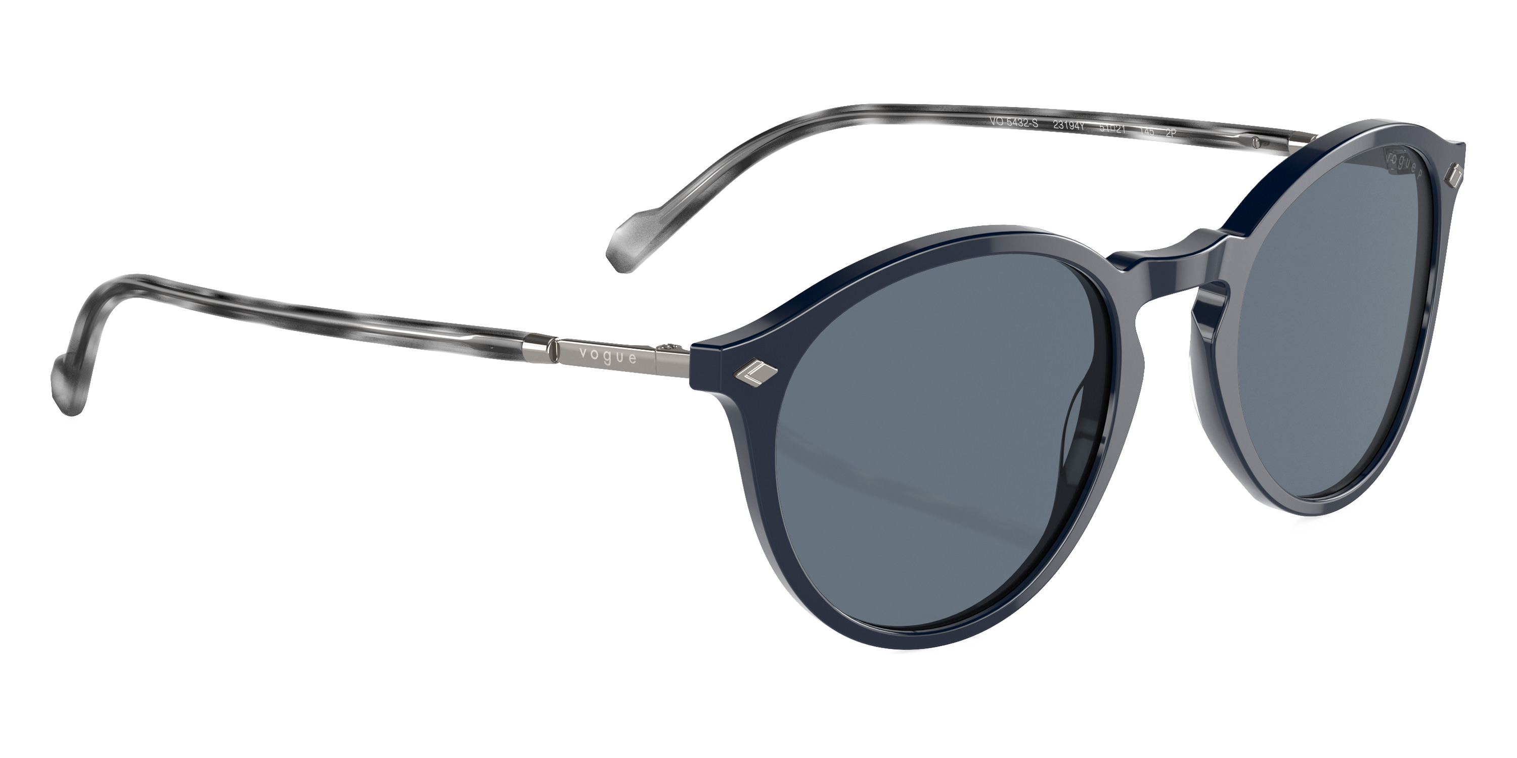 Color: Full Dark Blue/Gray Havana (23194Y) - Vogue VO5432S23194Y51