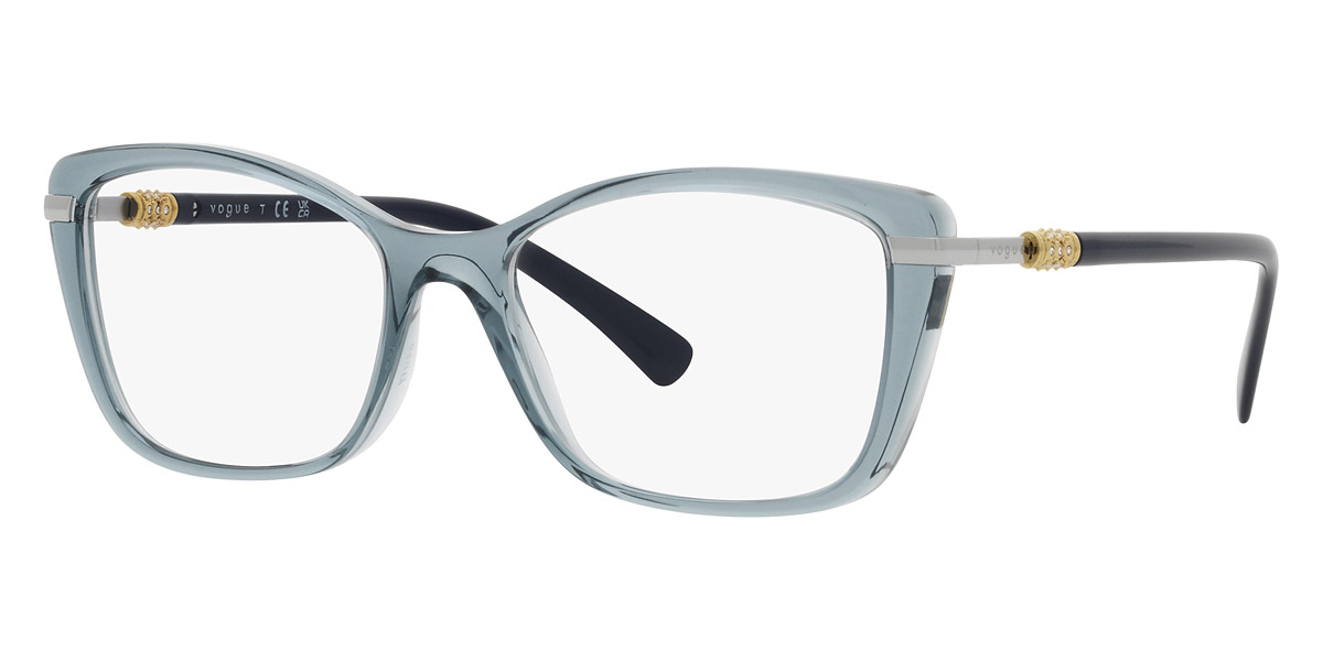 Vogue™ VO5487B 2966 52 Transparent Azure Eyeglasses