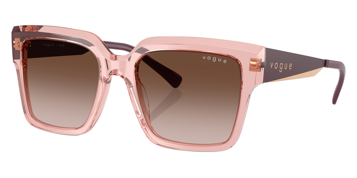 Color: Transparent Dark Pink/Matte Purple/Rose Gold (286413) - Vogue Eyewear VO5553S28641354