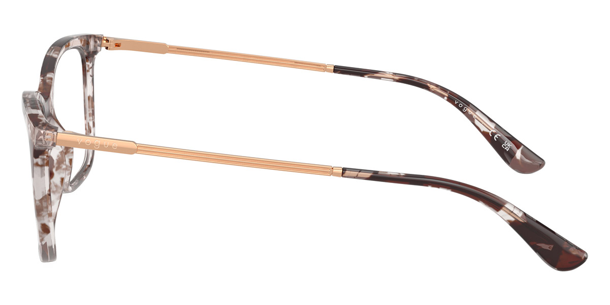 Color: Gray Havana/Rose Gold (3218) - Vogue Eyewear VO5563321851