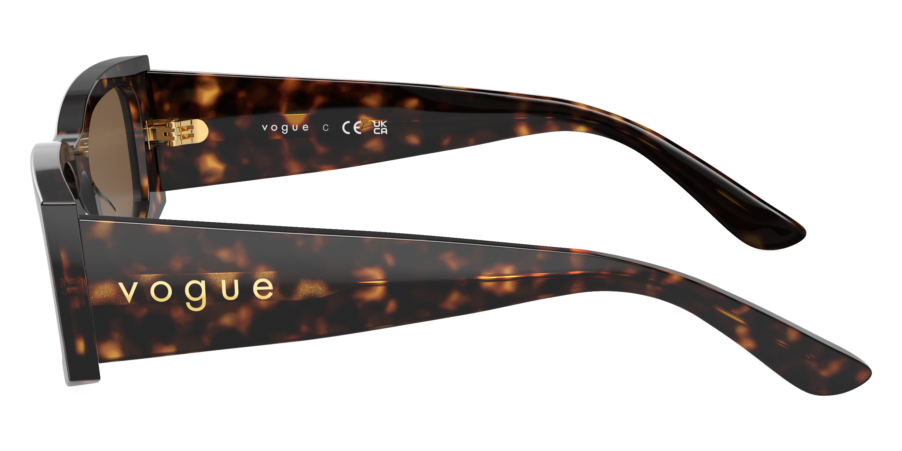 Color: Dark Havana (W65673) - Vogue VO5584SW6567353
