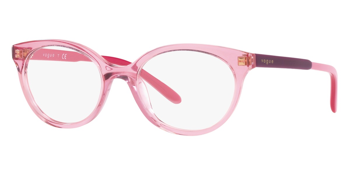 Vogue™ VY2013 2836 47 Transparent Pink Eyeglasses