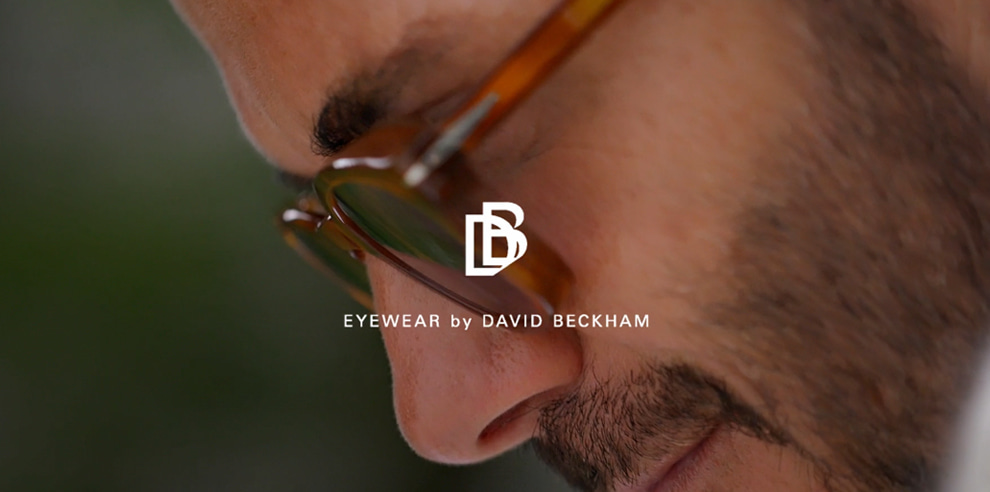 SS21 Campaign of Eyewear by David Beckham
