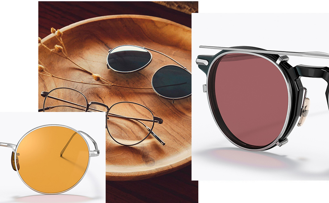 Oliver Peoples Series I Titanium Sunglasses