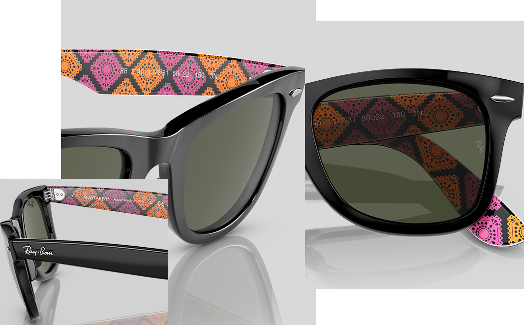 Ray-Ban Original Wayfarer X Dia De Los Muertos Sunglasses