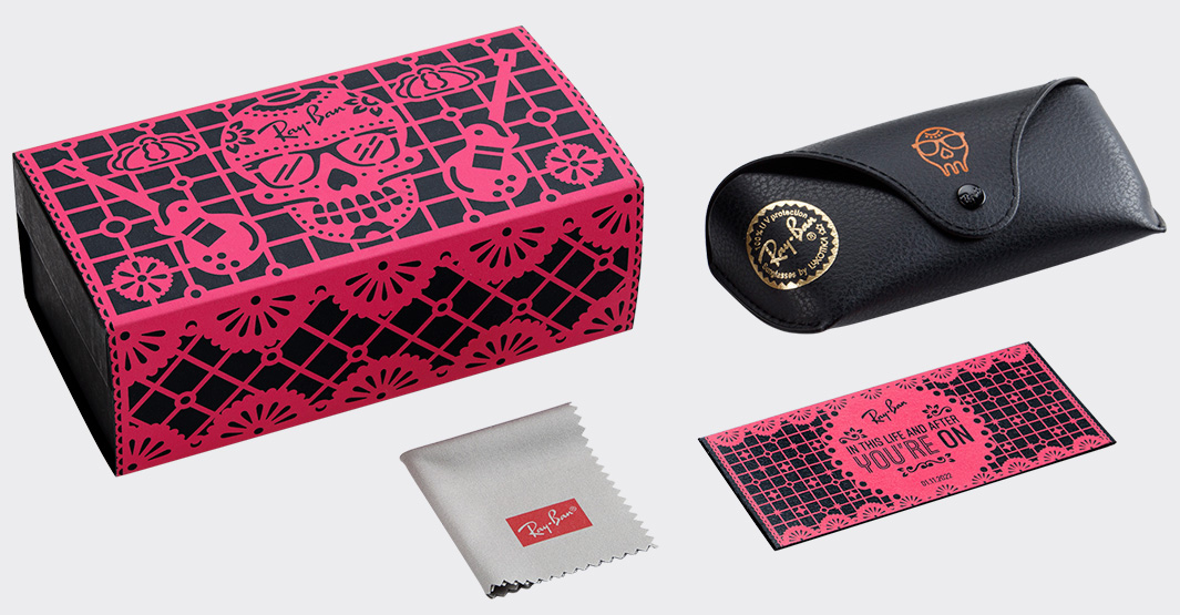Ray-Ban Original Wayfarer X Dia De Los Muertos Frames