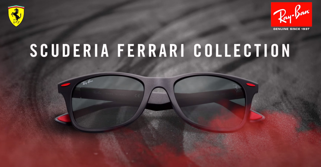 Ray-Ban Scuderia Ferrari Eyewear Collection