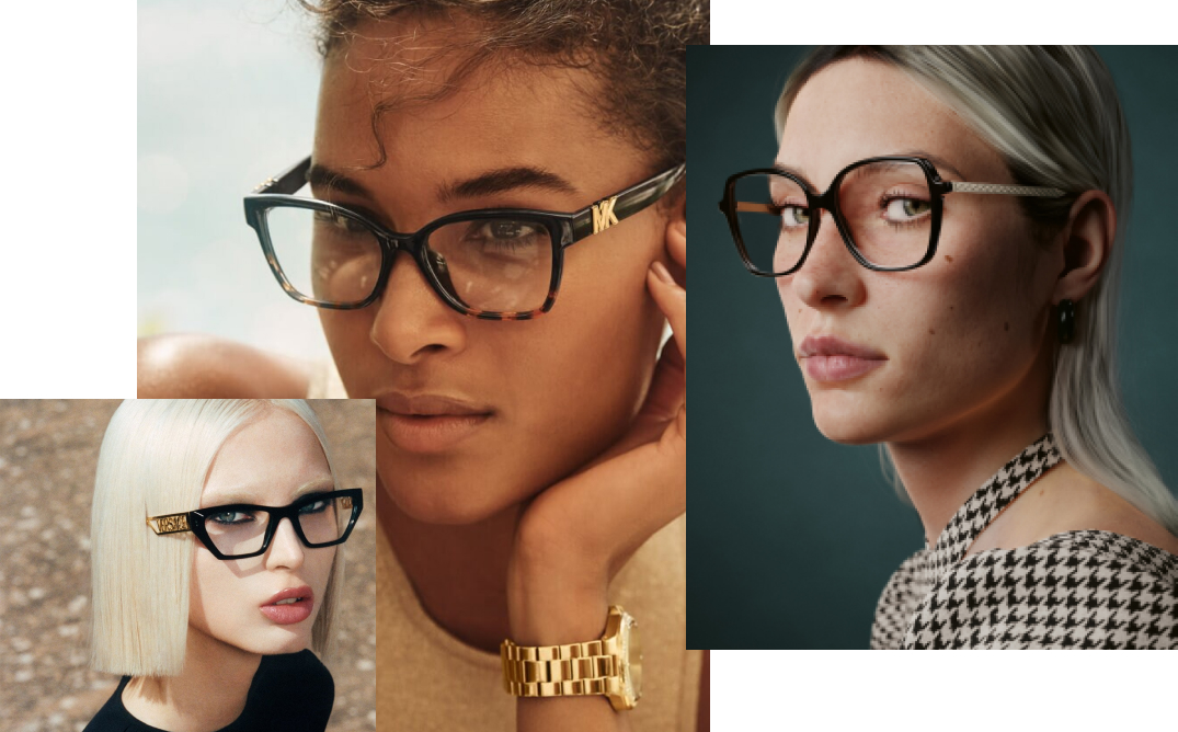 Celebrities wearing designer eyeglasses