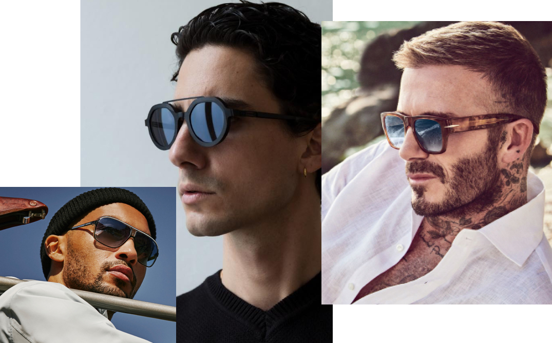 Celebrities wearing designer sunglasses