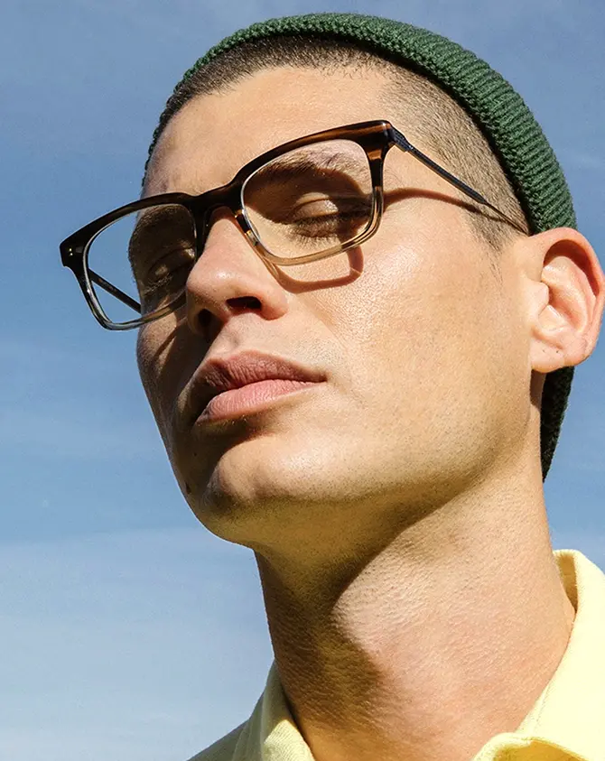 Men's Rectangle Shaped Barton Perreira Eyeglasses Kleos Collection 2022