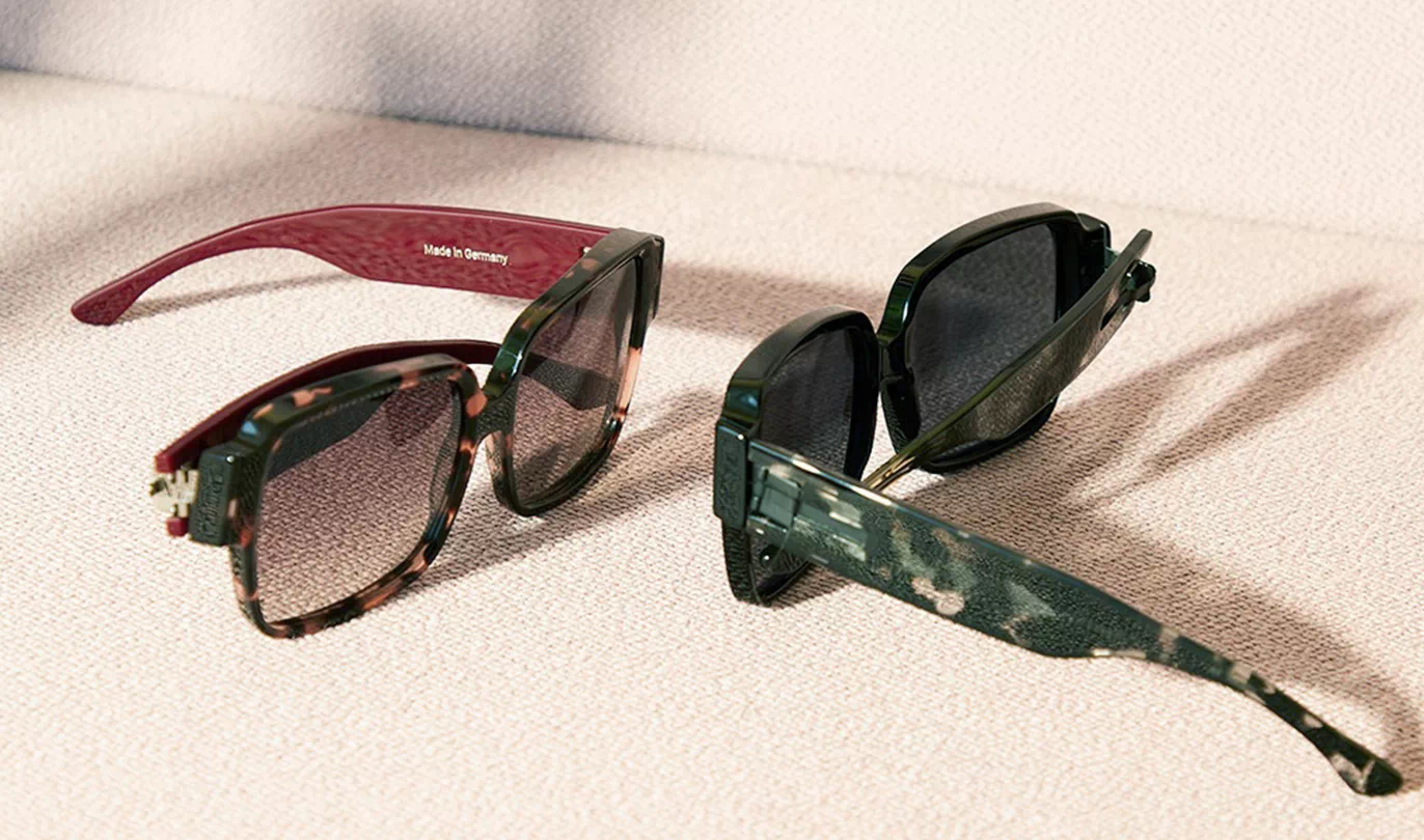 Plastic Oversized Square-shaped Sunglasses for women